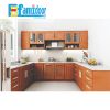 Tủ kệ bếp KP1 tại Showroom Famidoor được làm từ những chất liệu vô cùng cao cấp, đảm bảo về độ bền và khả năng chống chịu tốt nhất trước những tác động từ môi trường bên ngoài.