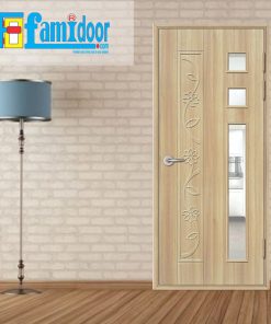 Cửa nhựa ABS Hàn Quốc KSD.204-K1129 ở Showroom Famidoor được sản xuất trên công nghệ dây chuyền hiện đại nhất Hàn Quốc bởi tập đoàn KUMO