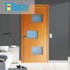 Cửa gỗ MDF MELAMINE M1G3 tại Showroom Famidoor có tính năng ưu việt là dễ định hình hoa văn cho mọi sản phẩm phức tạp.