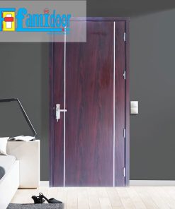 Cửa gỗ MDF MELAMINE M1R2A tại Showroom Famidoor có tính năng ưu việt là dễ định hình hoa văn cho mọi sản phẩm phức tạp.
