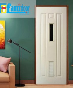 Cửa nhựa Đài Loan 01-802CG ở Showroom Famidoor làm bằng những hạt nhựa nguyên sinh cao cấp nhập khẩu từ các nước tiên tiến.