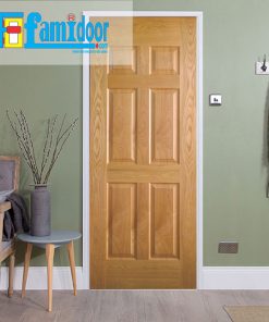 Cửa gỗ HDF VENEER 6A-ASH tại Showroom Famidoor là một trong những loại cửa gỗ được sử dụng khá phổ biến hiện nay.