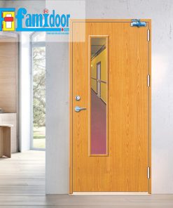 Cửa gỗ chống cháy GCC-P1GL ở Showroom Famidoor có đầy đủ các tiêu chuẩn về yêu cầu phòng cháy chữa cháy. Đây là loại cửa gỗ chống cháy đạt các tiêu chuẩn về xây dựng, tiêu chuẩn đo lường chất lượng,…