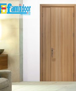 Cửa gỗ MDF LAMINATE L1D2 tại Showroom Famidoor thuộc dòng sản phẩm cửa gỗ công nghiệp MDF phủ nhựa.