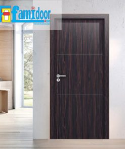 Cửa gỗ MDF LAMINATE L2 tại Showroom Famidoor thuộc dòng sản phẩm cửa gỗ công nghiệp MDF phủ nhựa.