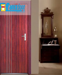 Cửa gỗ cao cấp fmd M-D3 ở Showroom Famidoor có giá hợp lý, chỉ bằng một nửa giá so với gỗ tự nhiên thật nguyên tấm. Cửa gỗ cao cấp có chất lượng ổn định, không bị mọt, cong vênh/ co nhót khi thời tiết thay đổi do vật liệu chính (thông ghép) đã được xử lý tẩm, sấy đúng kỹ thuật.