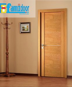 Cửa gỗ cao cấp fmd M-N2D1 ở Showroom Famidoor có giá hợp lý, chỉ bằng một nửa giá so với gỗ tự nhiên thật nguyên tấm.