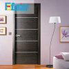 Cửa gỗ cao cấp fmd M-N4 ở Showroom Famidoor có giá hợp lý, chỉ bằng một nửa giá so với gỗ tự nhiên thật nguyên tấm.