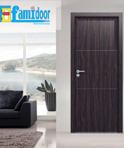 Cửa gỗ MDF MELAMINE M2 tại Showroom Famidoor có tính năng ưu việt là dễ định hình hoa văn cho mọi sản phẩm phức tạp.