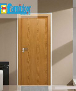 Cửa gỗ MDF MELAMINE M4 tại Showroom Famidoor có tính năng ưu việt là dễ định hình hoa văn cho mọi sản phẩm phức tạp.
