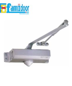 Tay đẩy hơi tại Showroom Famidoor dùng cho cửa gỗ, cửa thép hoặc cửa nhựa.