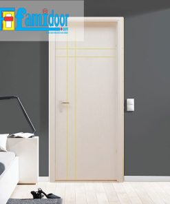 Cửa gỗ MDF VENEER P1R4A tại Showroom Famidoor chính là gỗ tự nhiên, tuy nhiên được lạng mỏng từ cây gỗ tự nhiên, gỗ veneer chỉ dày từ 1mm cho đến 2ly là nhiều.