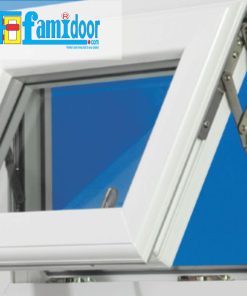 Cửa nhựa lõi thép FMD-UW07 ở Showroom Famidoor được sản xuất trên dây chuyền thiết bị hiện đại, công nghệ tiên tiến theo tiêu chuẩn Châu Âu