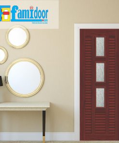 Cửa nhựa Đài Loan YB-45 ở Showroom Famidoor làm bằng những hạt nhựa nguyên sinh cao cấp nhập khẩu từ các nước tiên tiến.