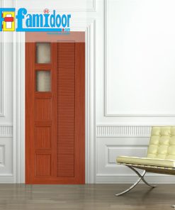 Cửa nhựa Đài Loan YO-26 ở Showroom Famidoor làm bằng những hạt nhựa nguyên sinh cao cấp nhập khẩu từ các nước tiên tiến.