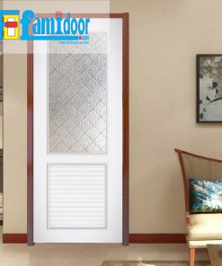Cửa nhựa Đài Loan YW-48 ở Showroom Famidoor làm bằng những hạt nhựa nguyên sinh cao cấp nhập khẩu từ các nước tiên tiến
