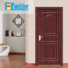 Cửa gỗ cao cấp PVC 1028ở Showroom Famidoor được phủ một lớp nhựa PVC cao cấp vân gỗ trên bề mặt.