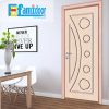 Cửa gỗ cao cấp PVC 1031 ở Showroom Famidoor được phủ một lớp nhựa PVC cao cấp vân gỗ trên bề mặt.