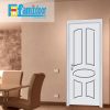Cửa gỗ cao cấp PVC 1083 ở Showroom Famidoor được phủ một lớp nhựa PVC cao cấp vân gỗ trên bề mặt.