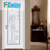 Cửa gỗ cao cấp PVC 1111 ở Showroom Famidoor được phủ một lớp nhựa PVC cao cấp vân gỗ trên bề mặt.