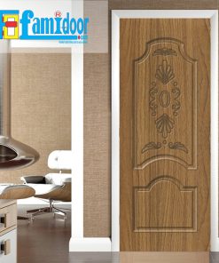 Cửa nhựa gỗ SUNGYU SYB 227 ở Showroom Famidoor được làm từ hạt nhựa và bột gỗ để tạo nên cửa nhựa gỗ giống như gỗ thật và có khả năng chịu được nước.