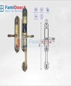 KHÓA CỬA SG.KL-979GR KHÔNG WIFI